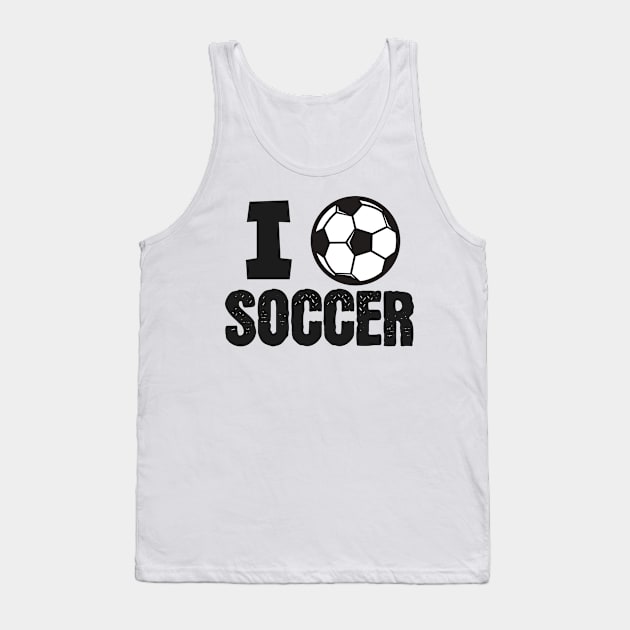 I love soccer Tank Top by maxcode